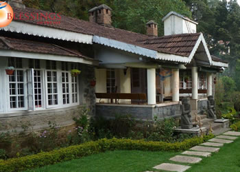 Exterior view and garden scenery at The Fern Creek